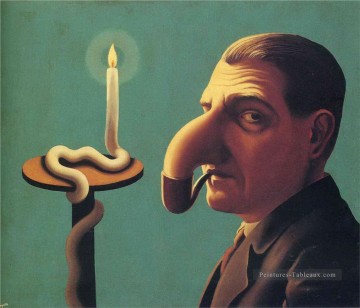 lampe philosophe 1936 surréalisme Peinture à l'huile